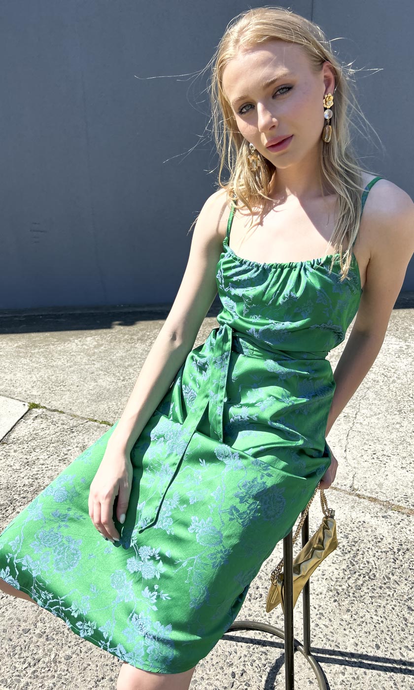 HOSS Jagger Dress - Emerald Green