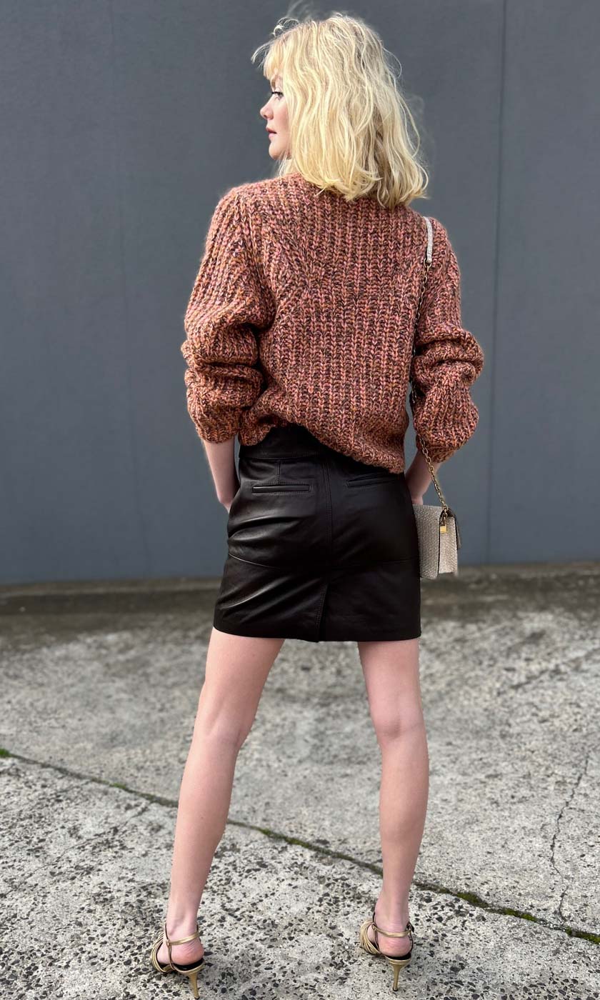 Second Female Letho Leather Skirt