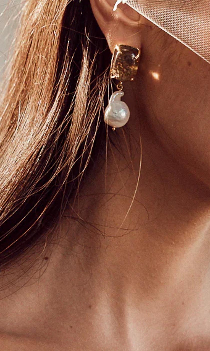 Christie Nicolaides Piccola Earrings - Chocolate
