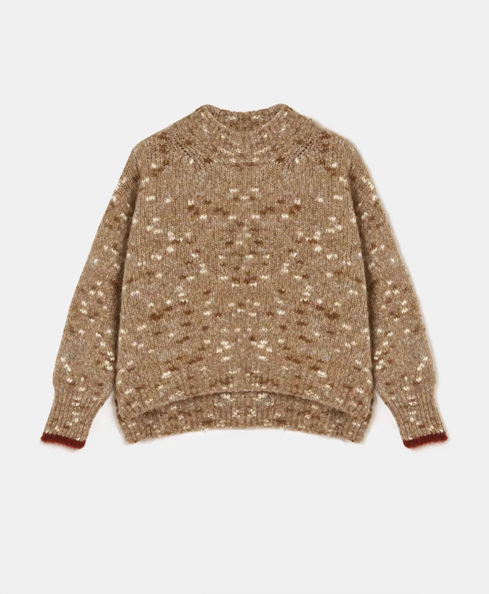 Momoni Lichene Camouflage Sweater