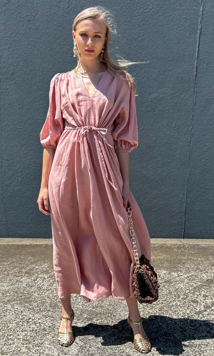HOSS Georgia Maxi Dress - Dusty Pink