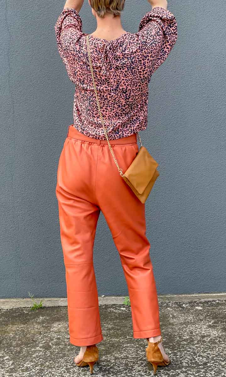 Hoss KEZ Apricot  Leather Pants