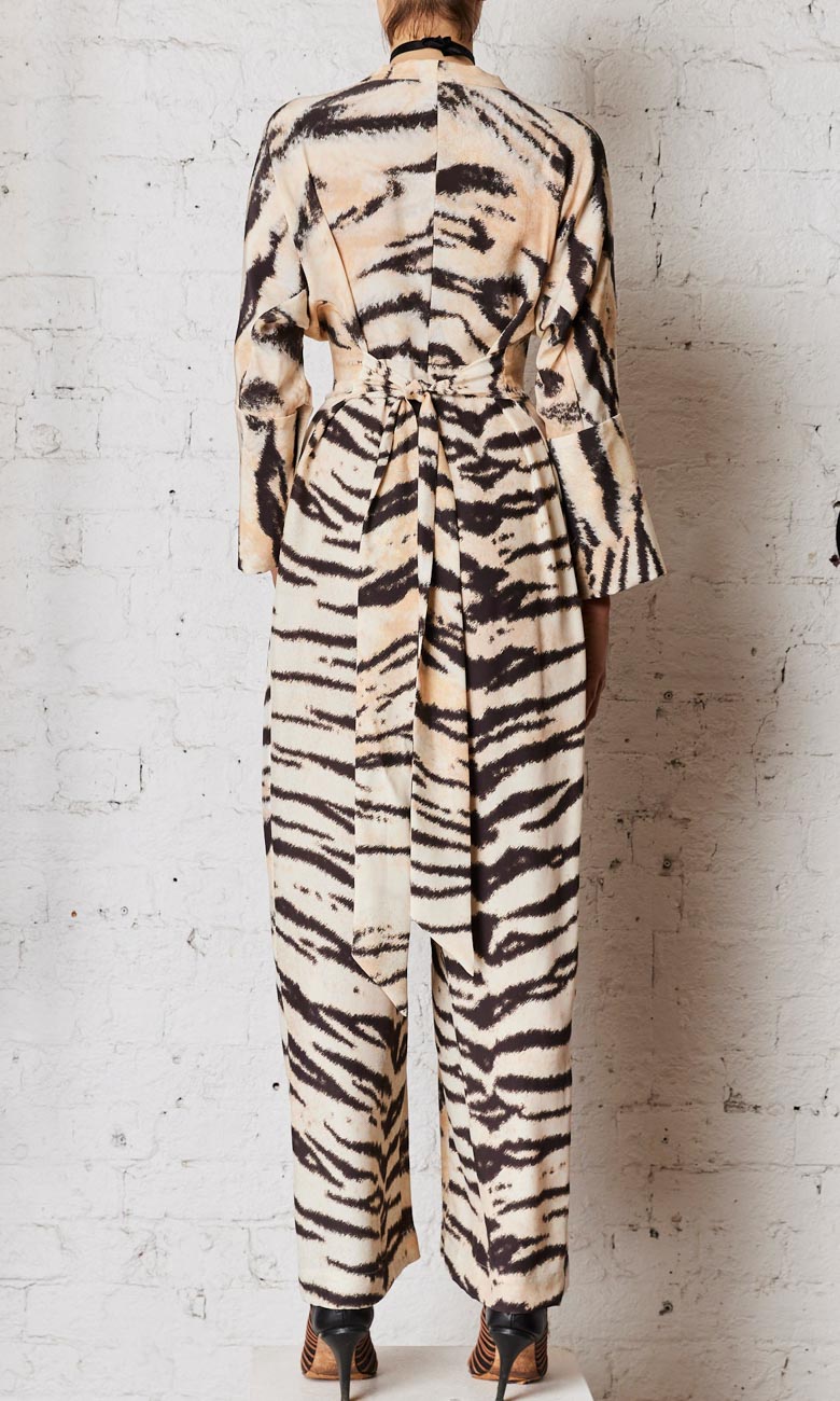 KITX Tiger  Printed Jumpsuit