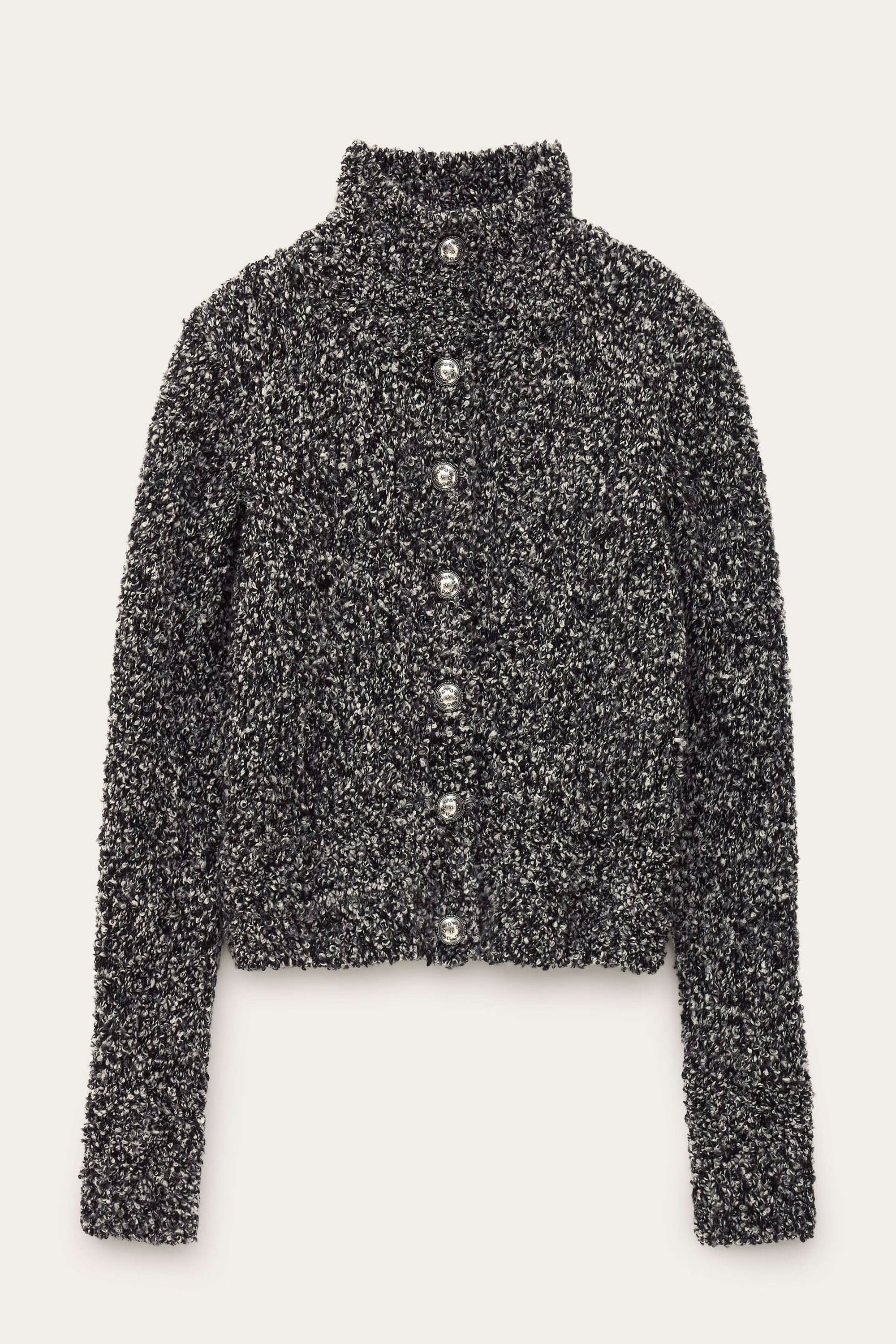 ba&sh Carla Knit Cardigan  - Speckle