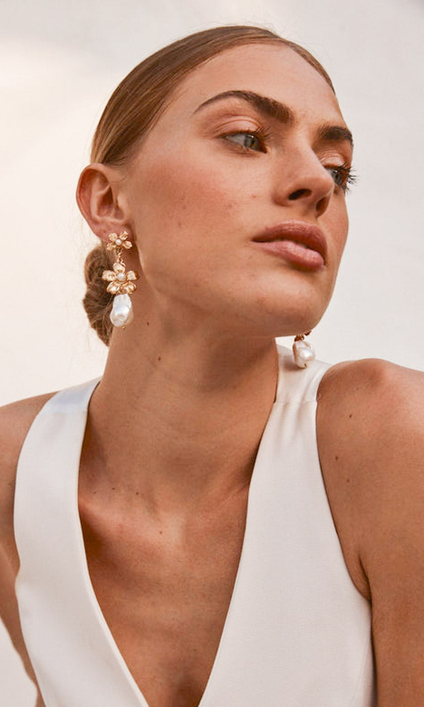 Christie Nicolaides Vivienne Earrings - Gold