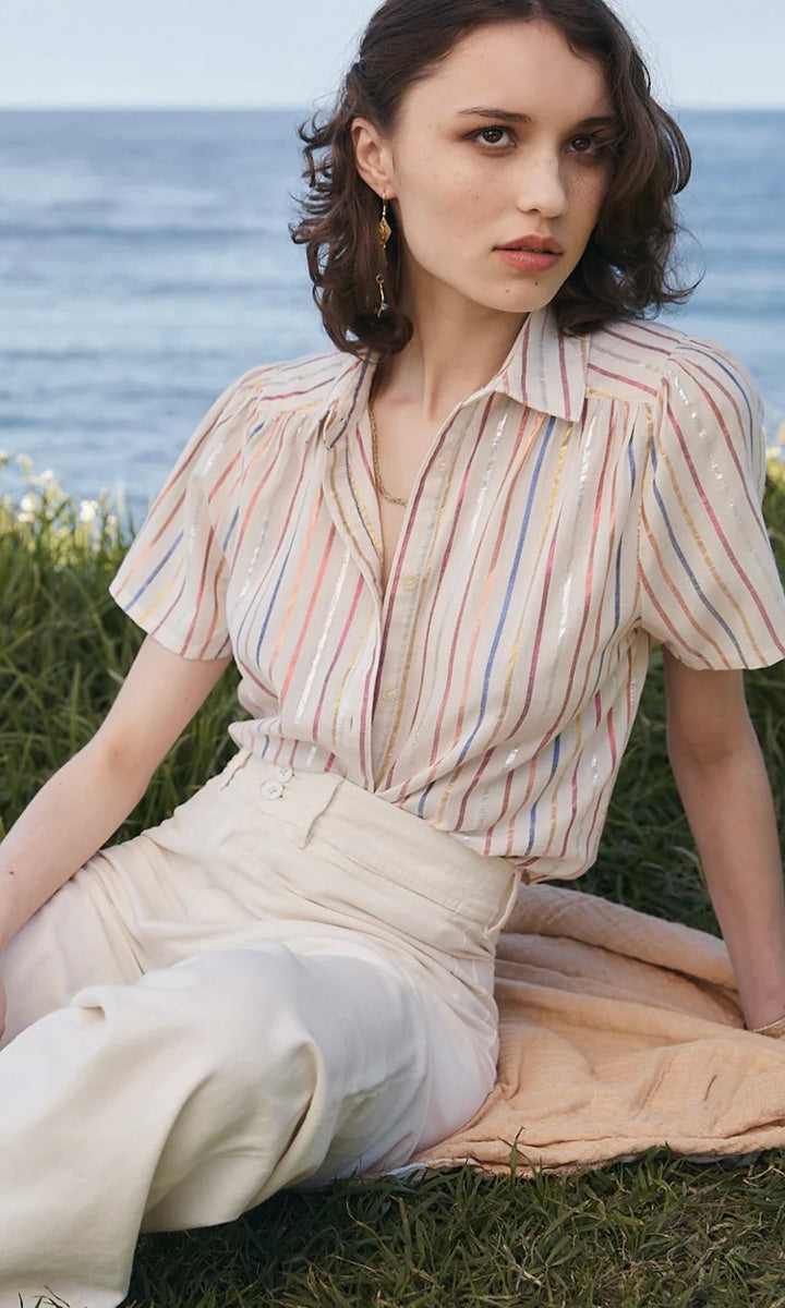 Marie Louise Monterey Persanne Blouse - Striped