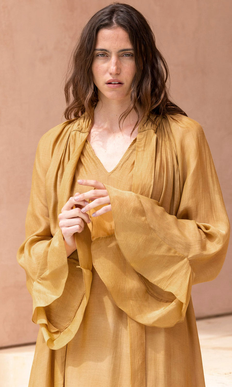 Mes Demoiselles Frelly Dress - Ochre