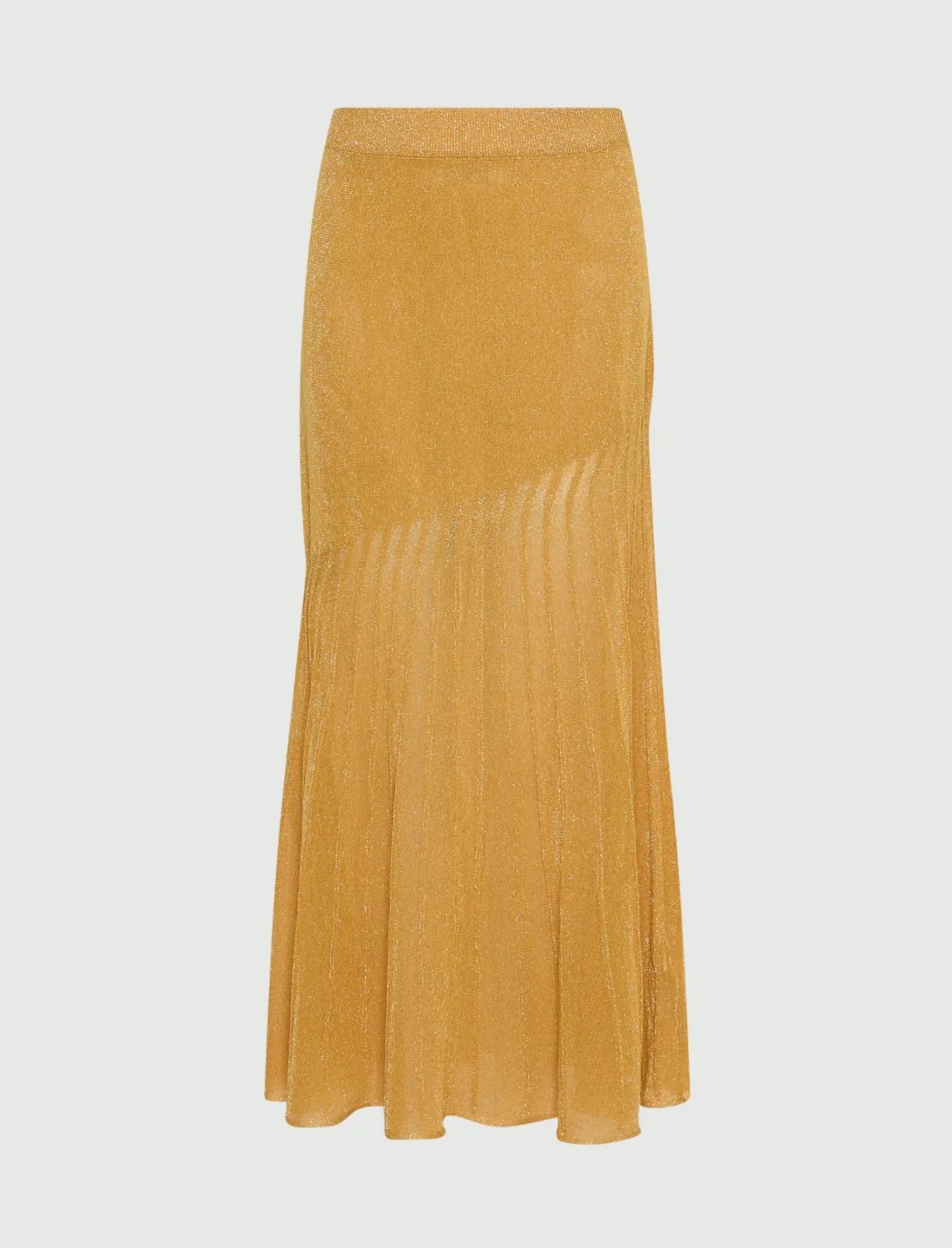 Marella Copan Knitted  Skirt Gold