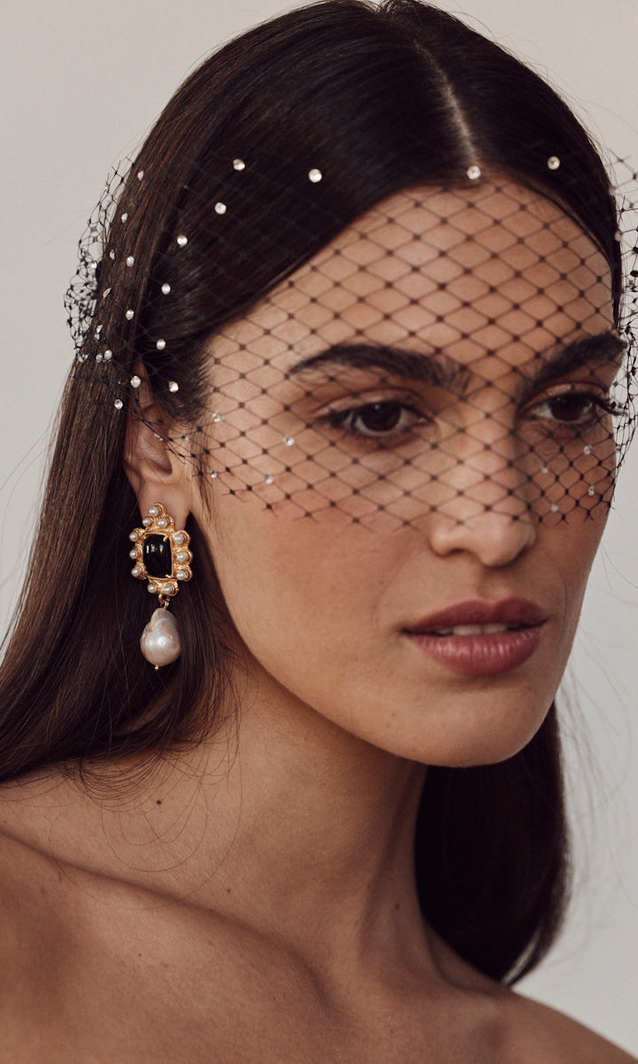 Christie Nicolaides Amalita Earrings - Black
