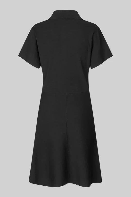 Second Female Little Black Knitted Dress