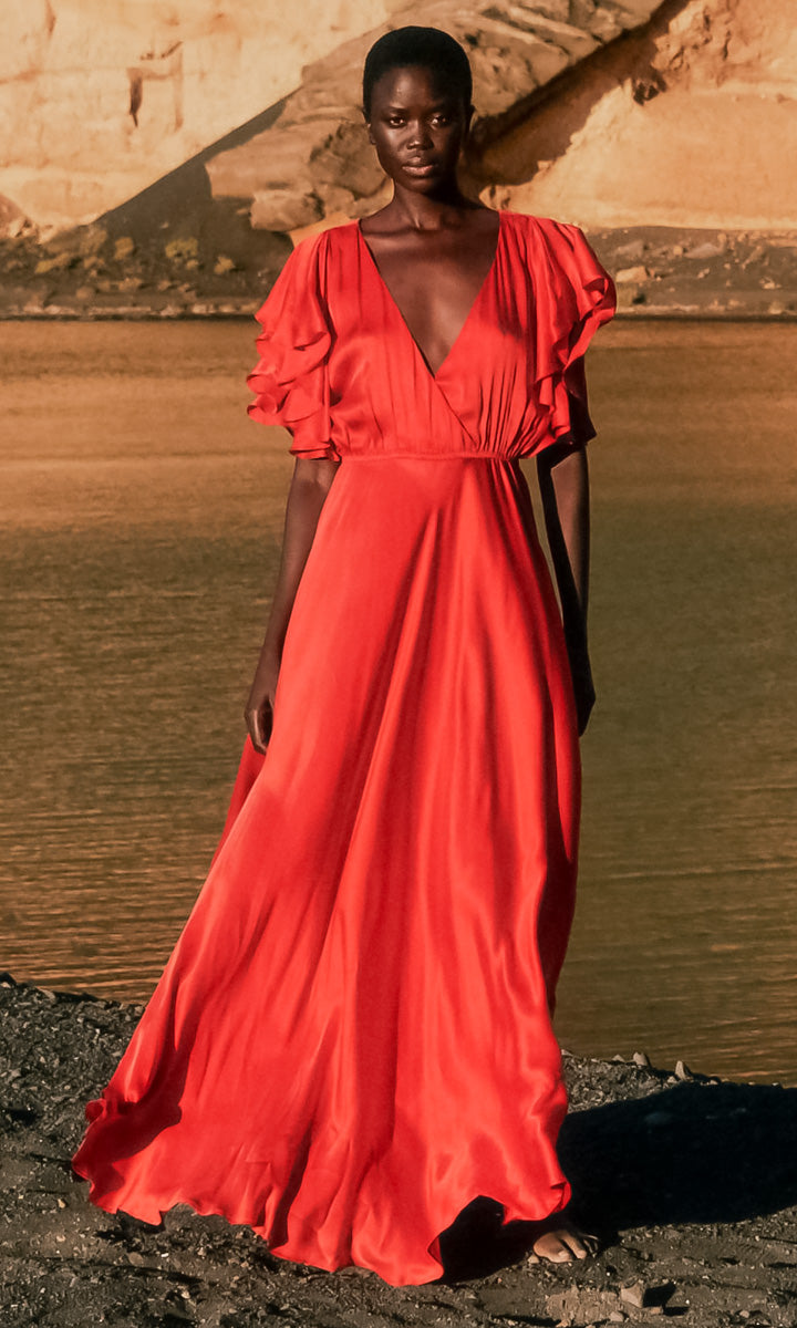 Mes Demoiselles Cascais Dress - Red