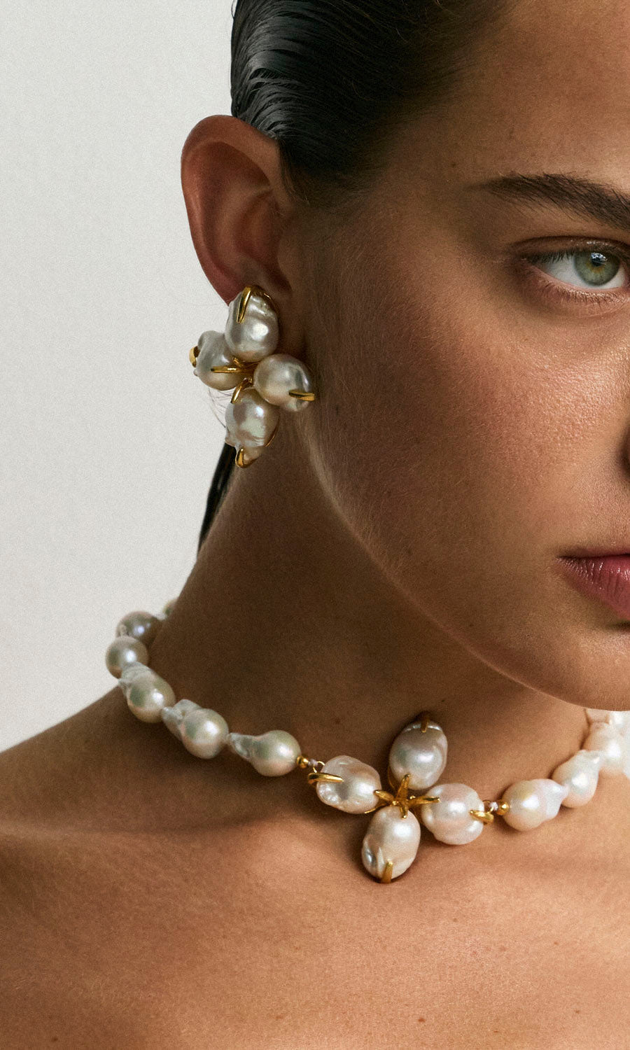 Christie Nicolaides Cordelia Earrings - Pearl