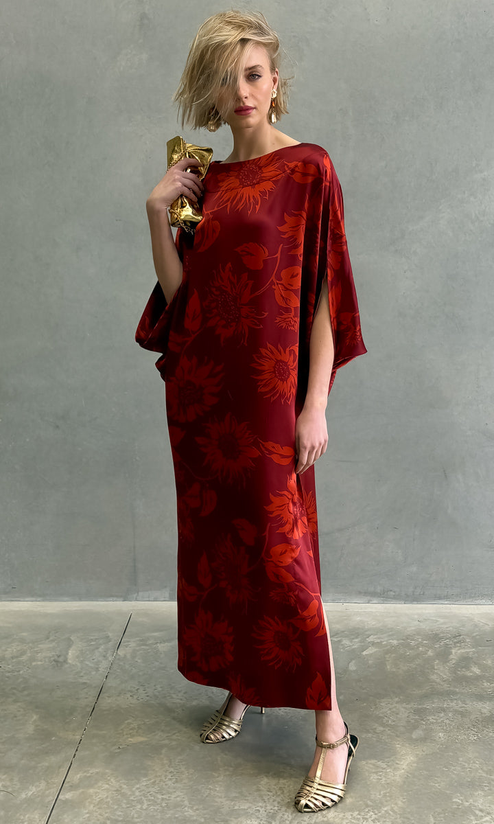 hoss Romulus Maxi Dress - Rouge Red