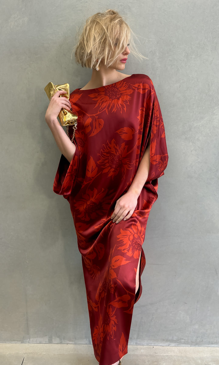 hoss Romulus Maxi Dress - Rouge Red