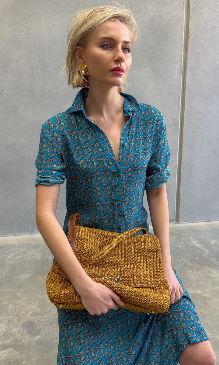 hoss Kelvin Dress - Cornflower Blue - Midi