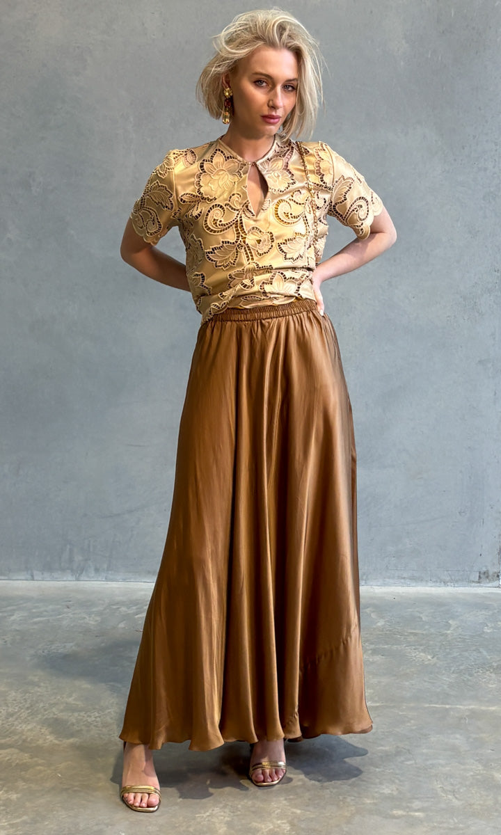 Mes Demoiselles Calista Skirt - Caramel