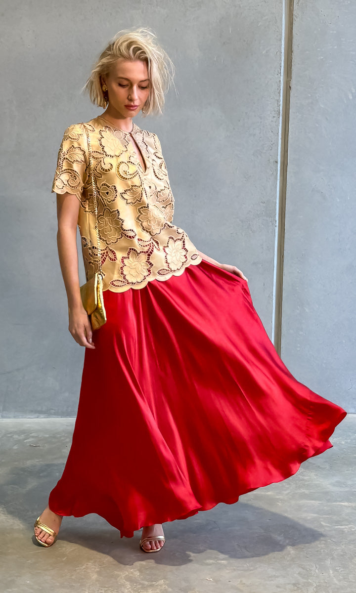 Mes Demoiselles Calista Skirt - RED