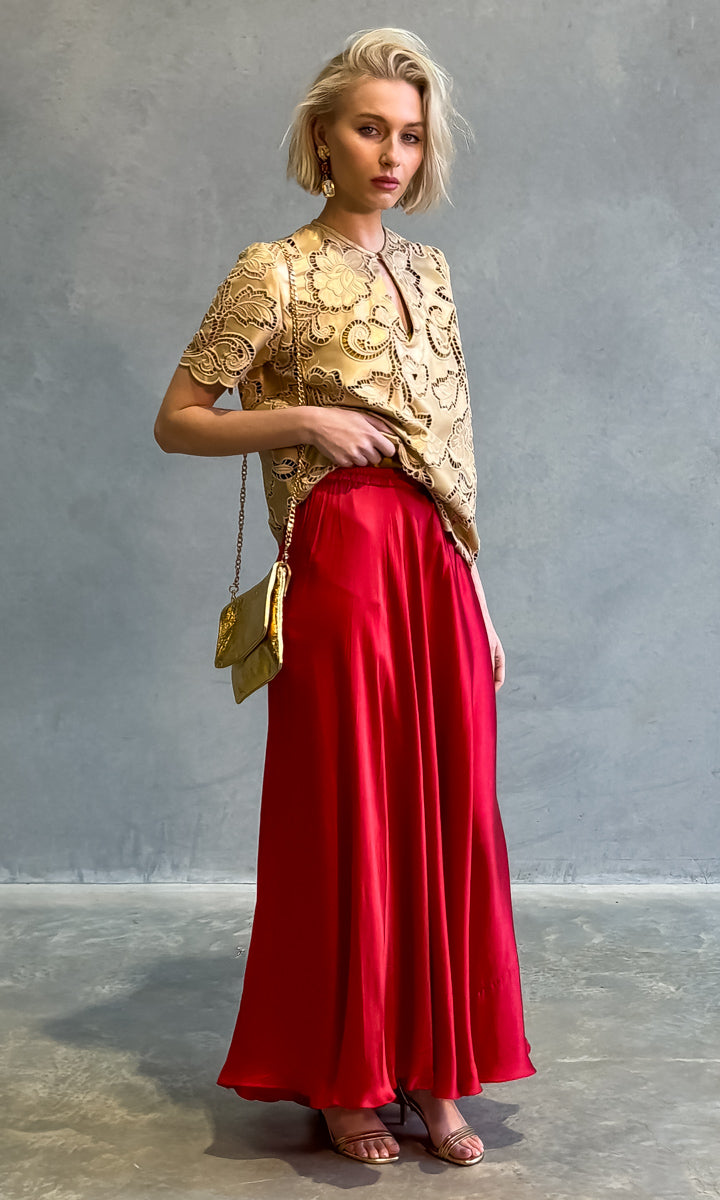 Mes Demoiselles Calista Skirt - RED