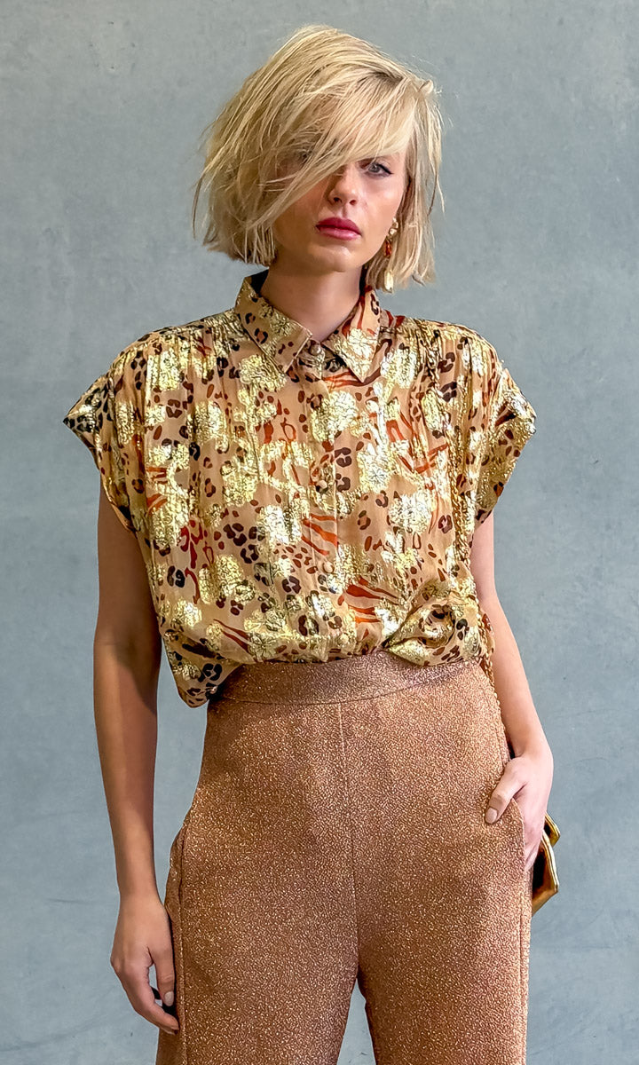 Hoss Mistique Shirt - Gold Rust