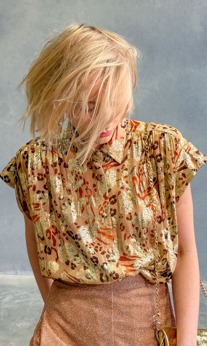 Hoss Mistique Shirt - Gold Rust