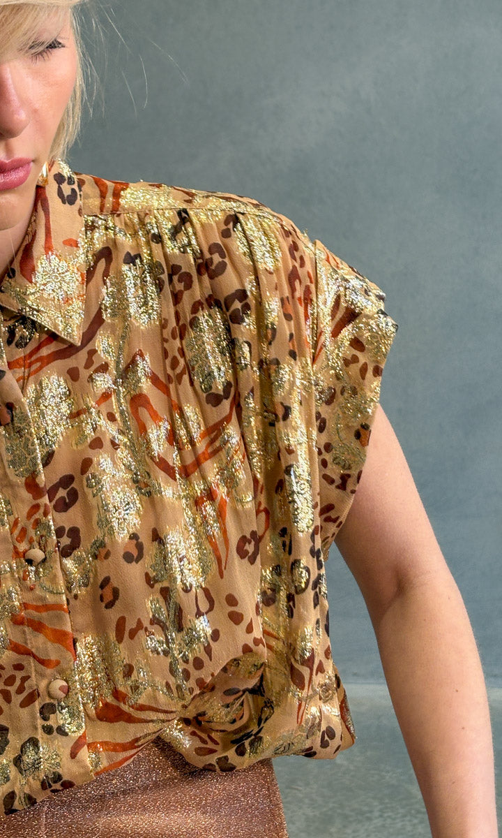 Hoss Mistique Shirt - Gold Rust