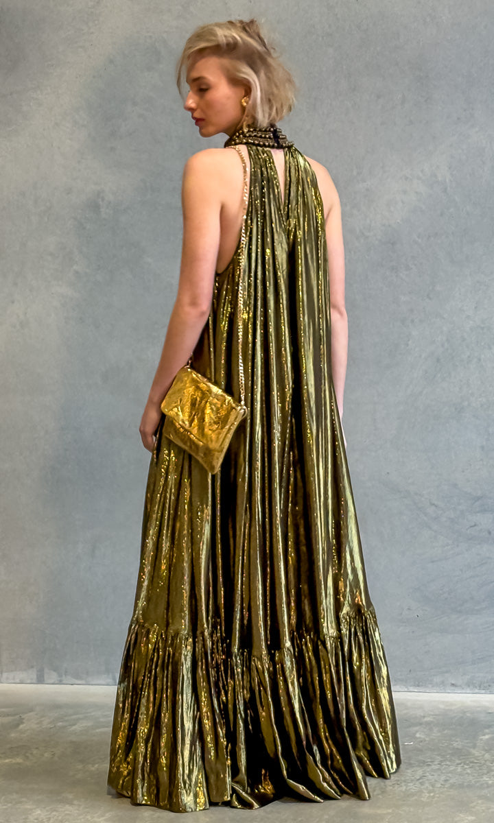 Mes Demoiselles Paradiso Dress - Dark gold