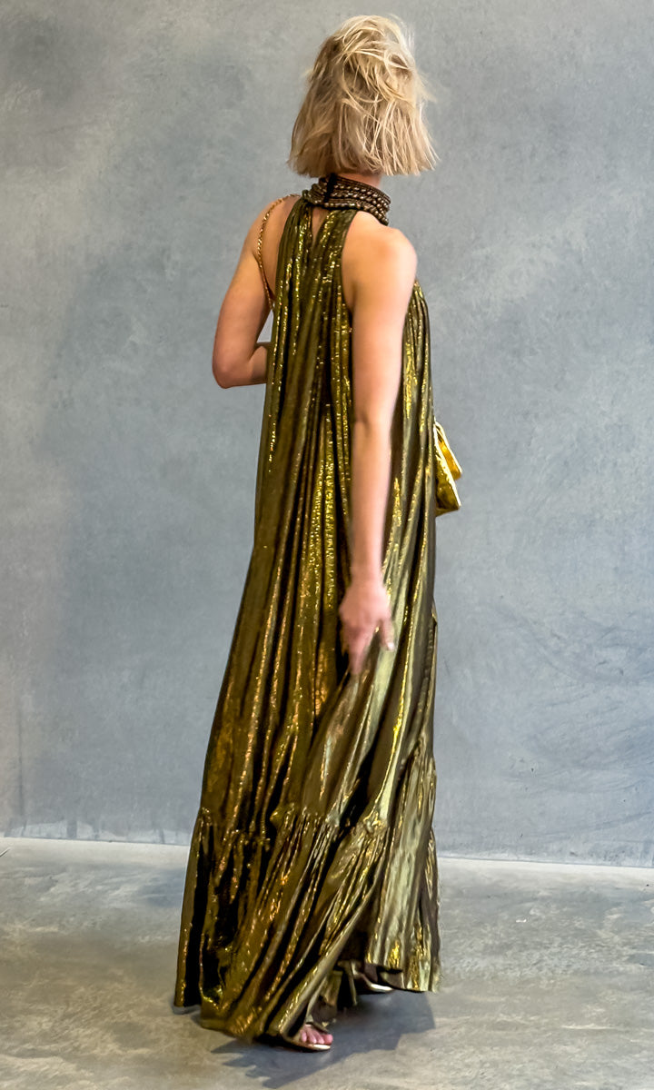 Mes Demoiselles Paradiso Dress - Dark gold