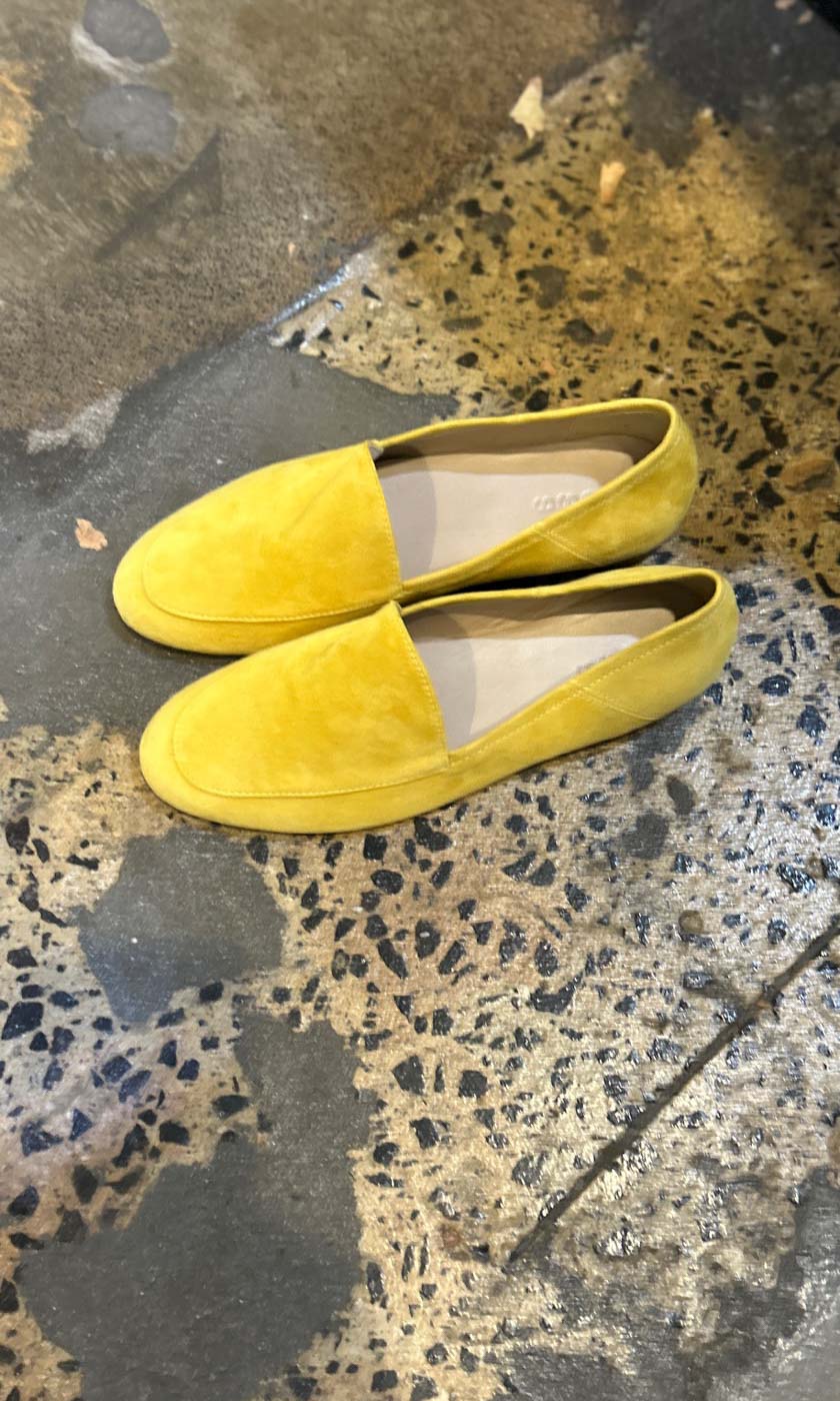 HOSS Suede Loafer - Yellow