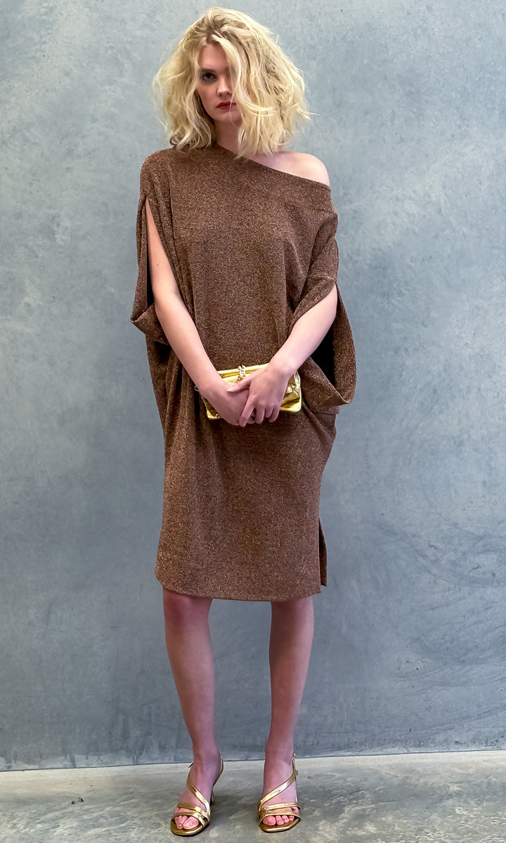 hoss Aramis One Shoulder Copper