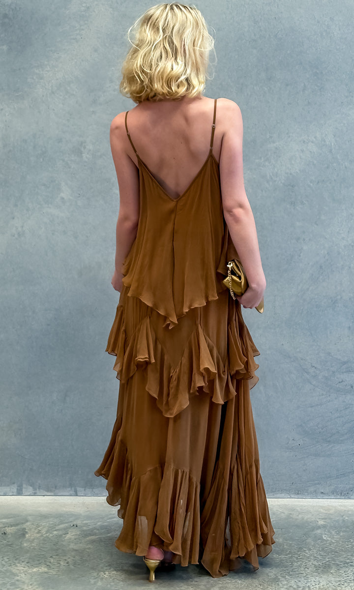 Mes Demoiselles Calimera Dress - Caramel