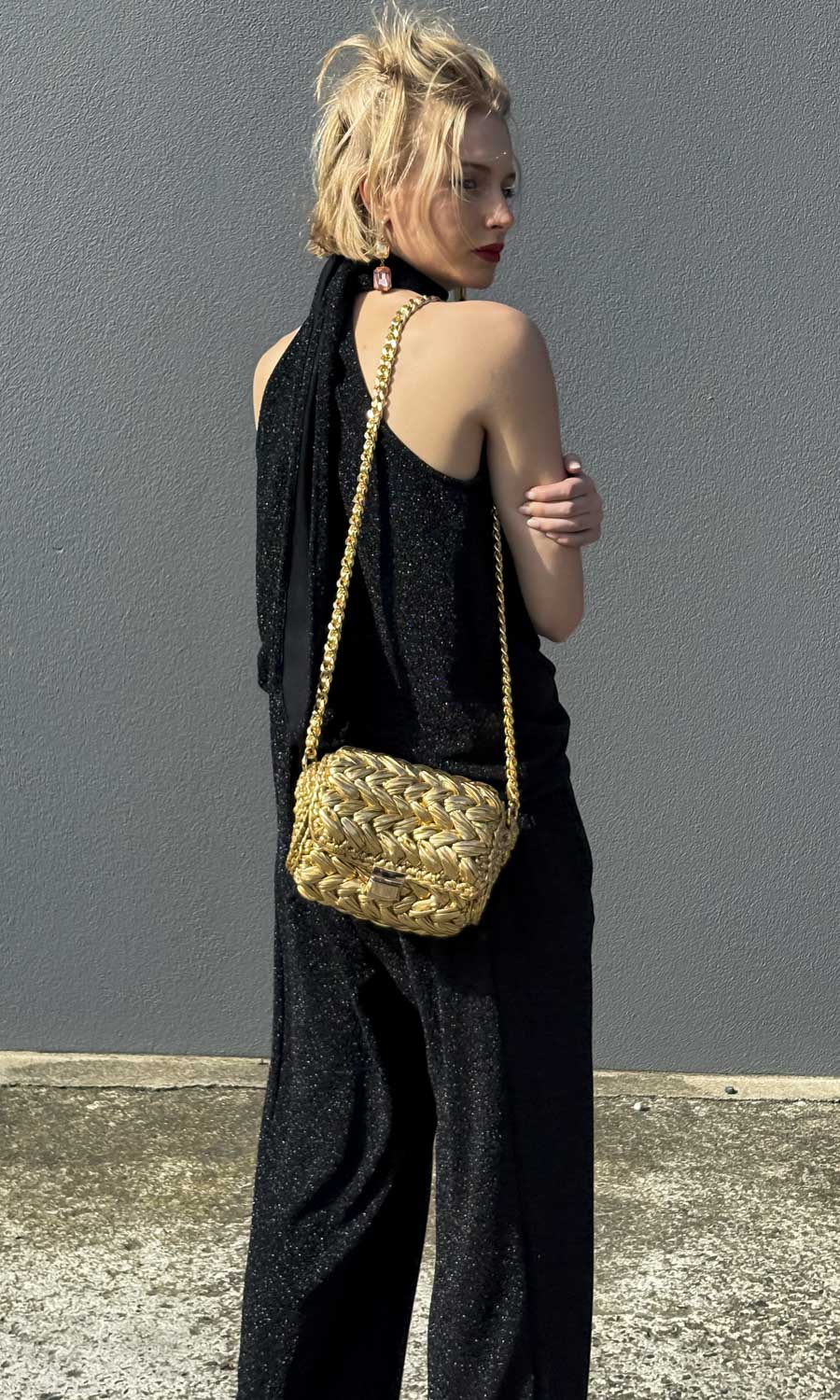 hoss Fidel Knitted Trouser - Black