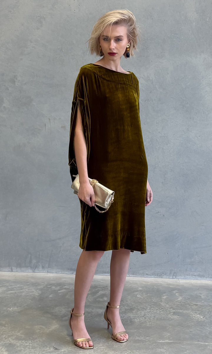 hoss Romulus Cocktail Length  - Galliano Gold