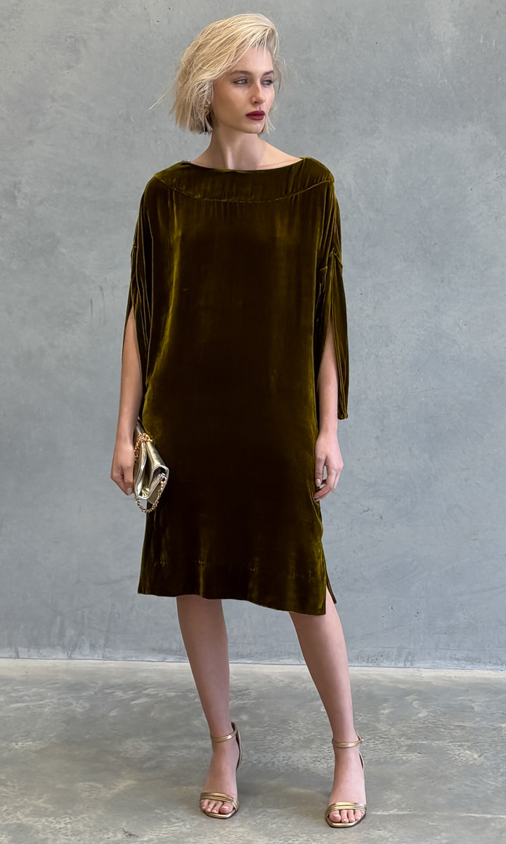 hoss Romulus Cocktail Length  - Galliano Gold