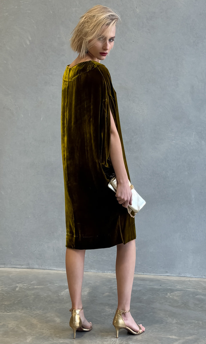 hoss Romulus Cocktail Length  - Galliano Gold