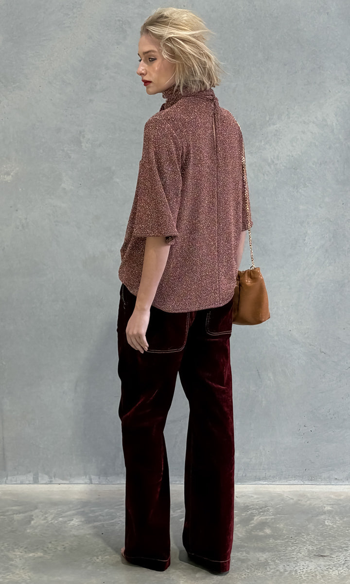 hoss Clemence Top - Bronze Glam