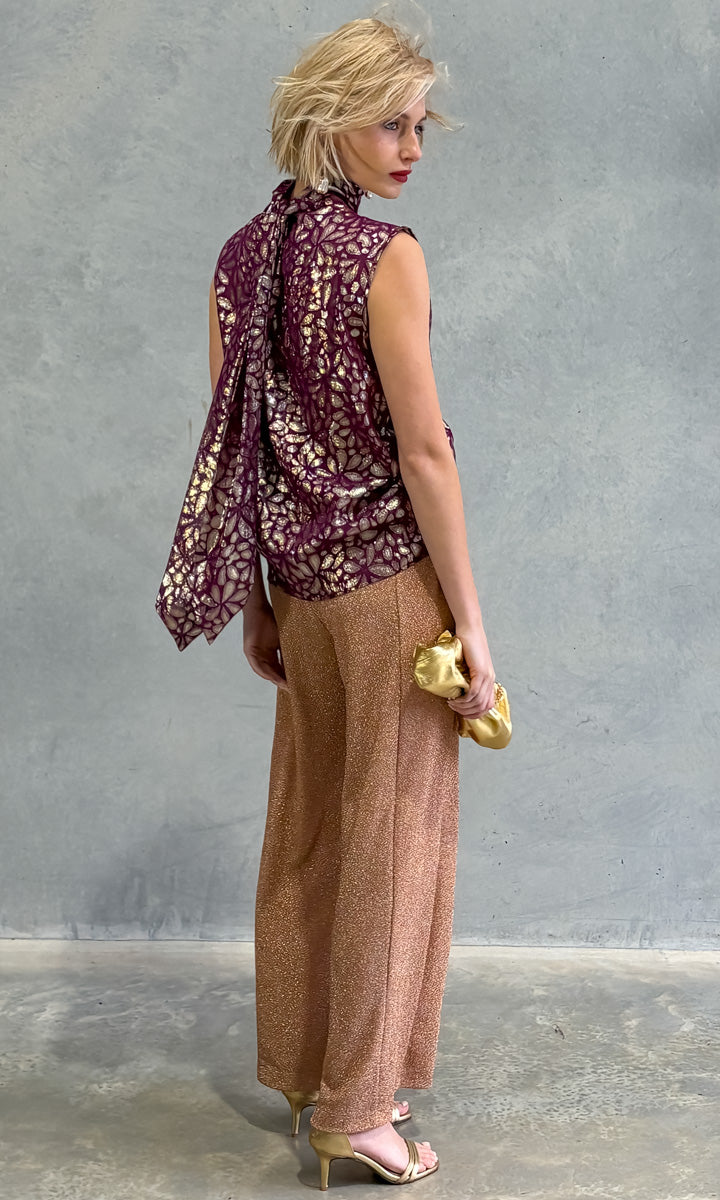 hoss Mardi Silk Top - KaleIdoscope