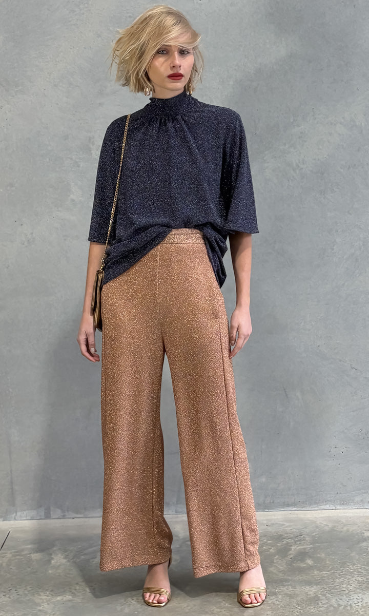 hoss Clemence Top - Blue Glam