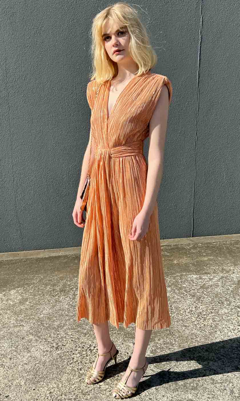 Sabina Musayev Margo Dress - Peach