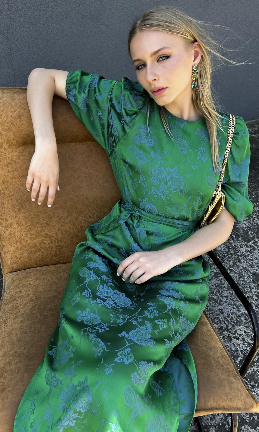 HOSS Metropol Dress - Green