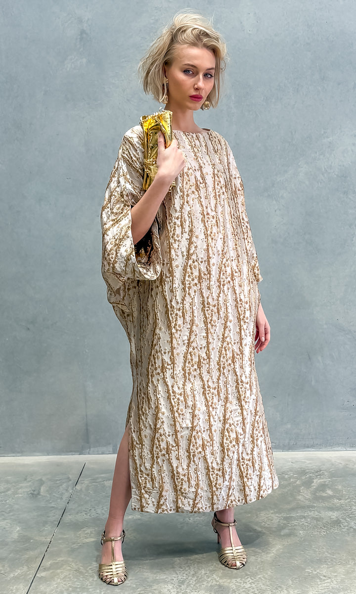 hoss Romulus Brocade Vine Maxi Dress