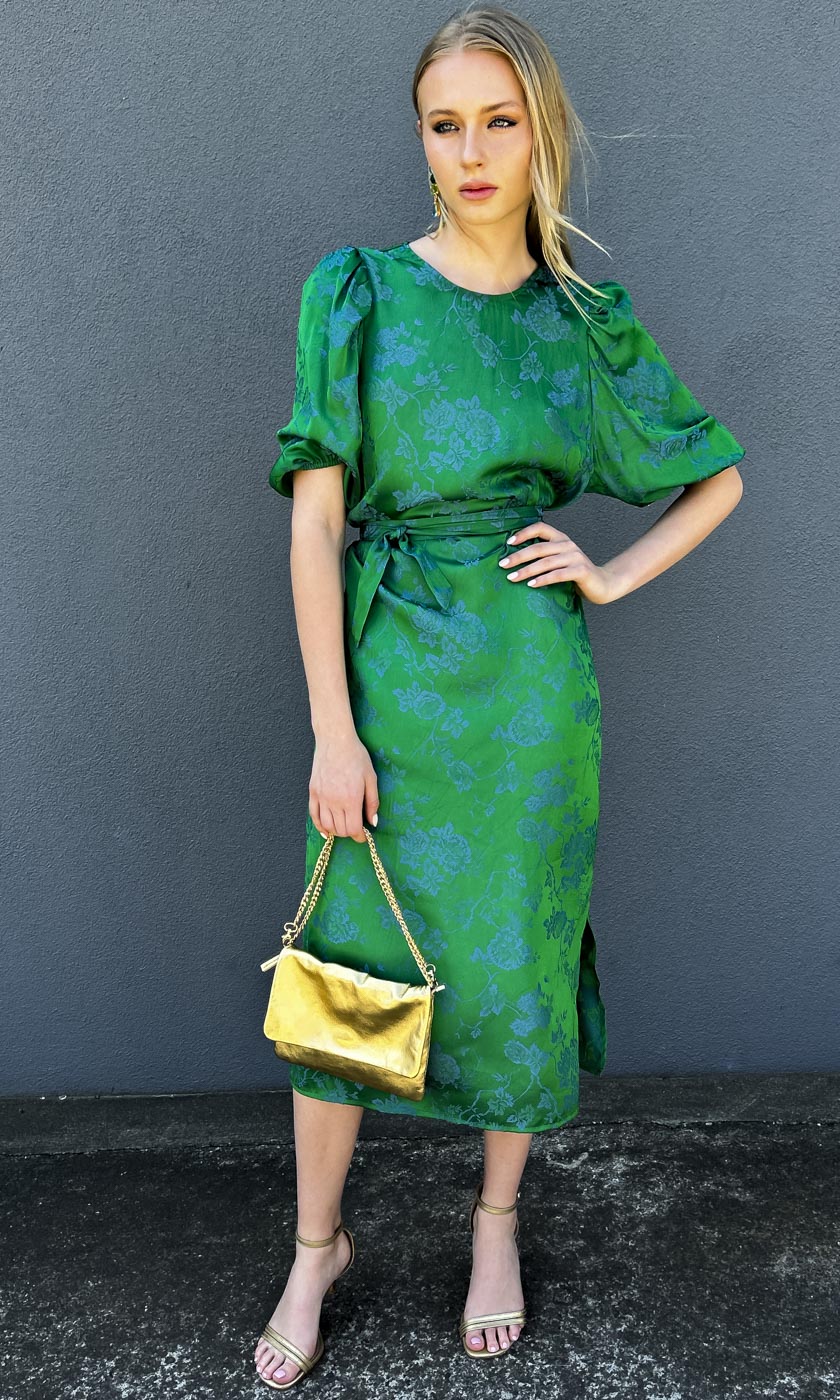 HOSS Metropol Dress - Green