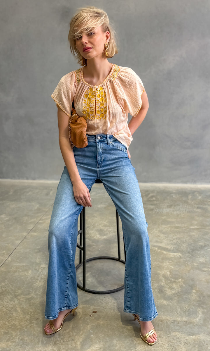 Louizon Kotta Embroid Shirt