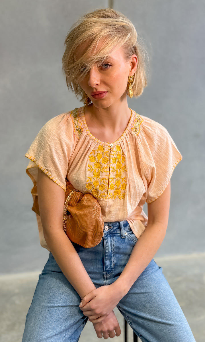 Louizon Kotta Embroid Shirt