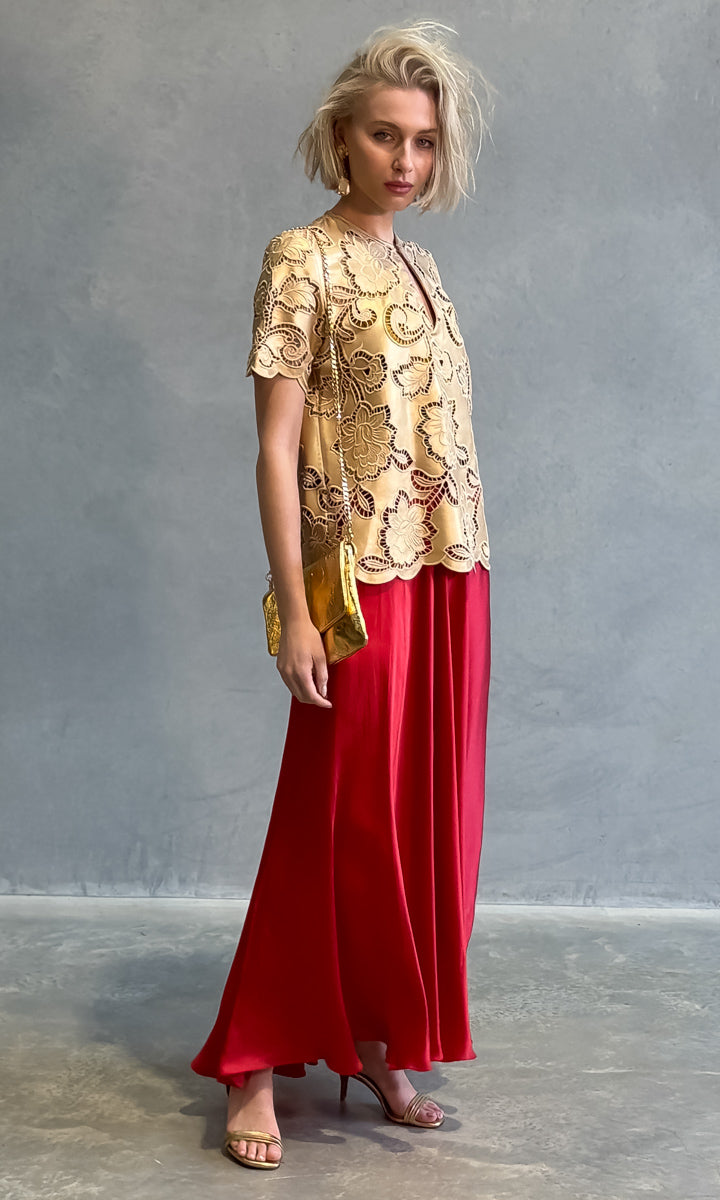 Mes Demoiselles Calista Skirt - RED