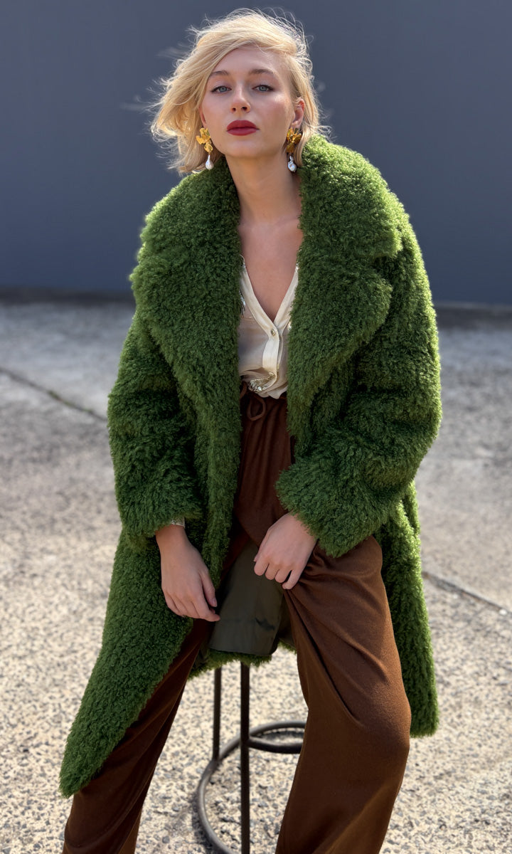 Mes Demoiselles Jasmin Coat - Green