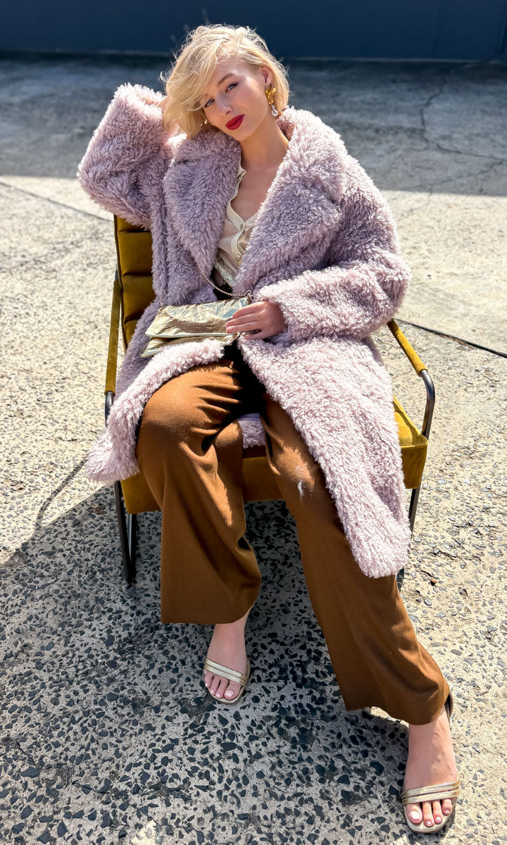 Mes Demoiselles Jasmin Coat -   Dusty Pink