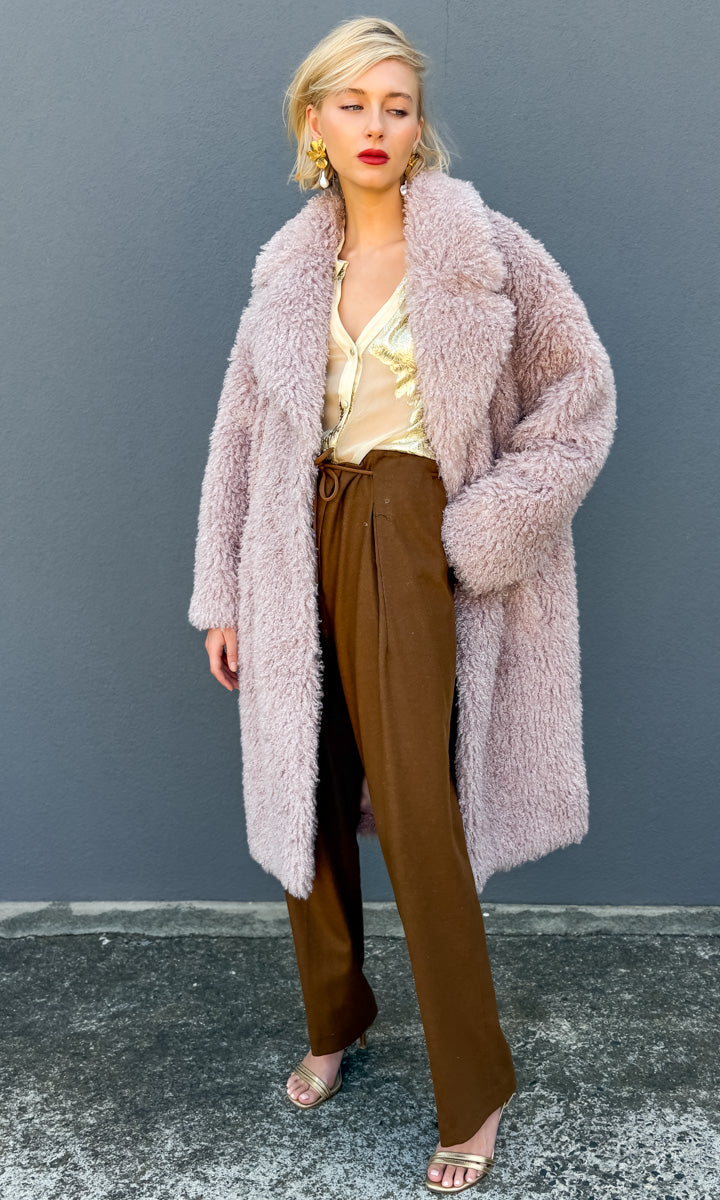 Mes Demoiselles Jasmin Coat -   Dusty Pink