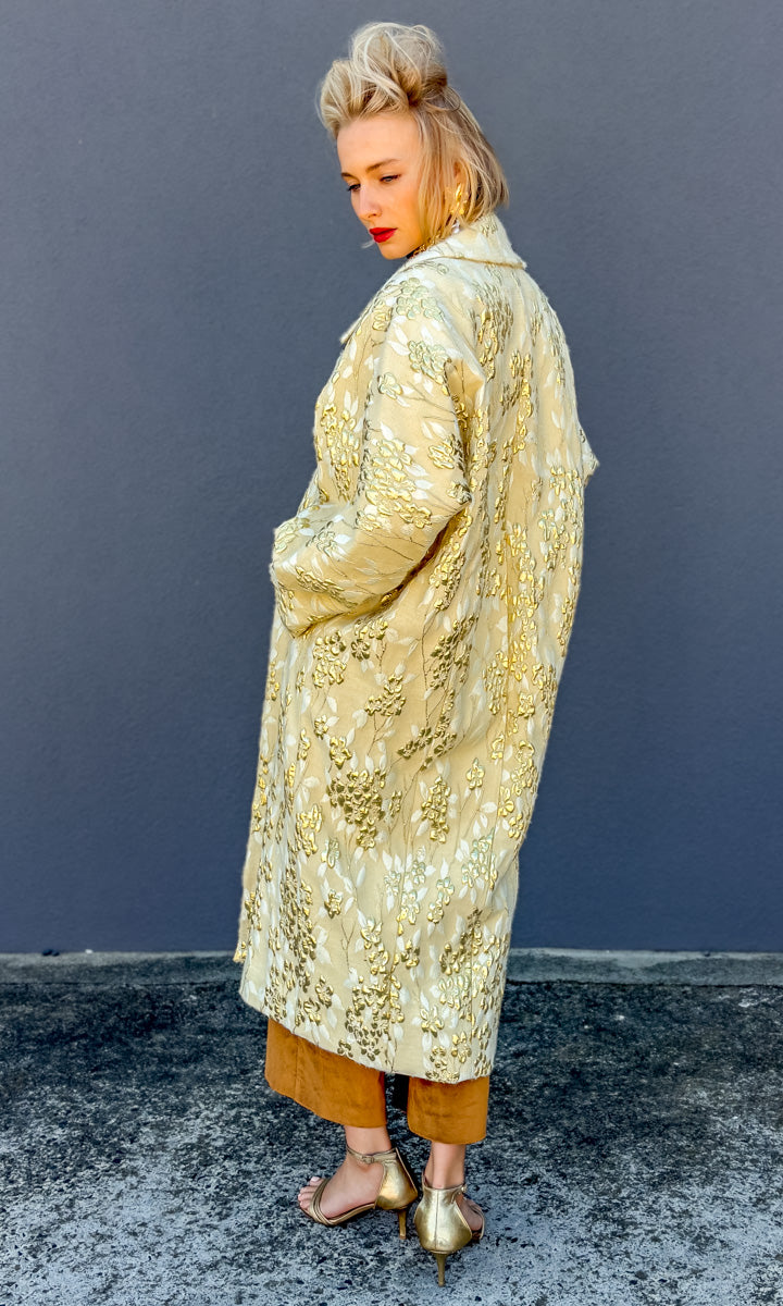 Mes Demoiselles Royal Coat  Cream/ Gold