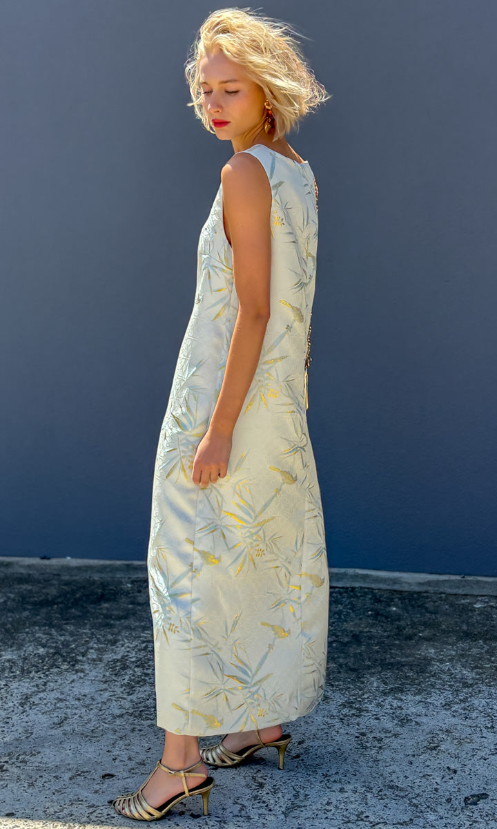 HOSS Eloise Pale Blue Bird Maxi