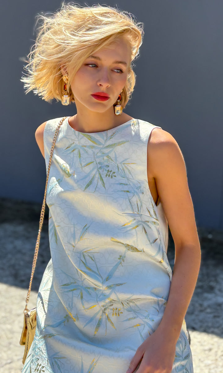 HOSS Eloise Pale Blue Bird Maxi